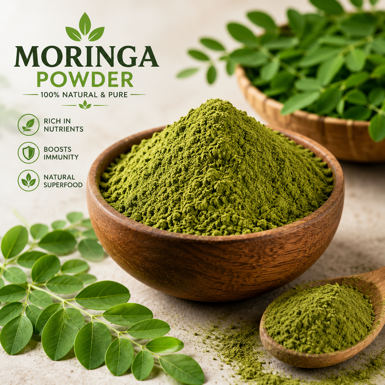 Moringa Powder - Amrut Export